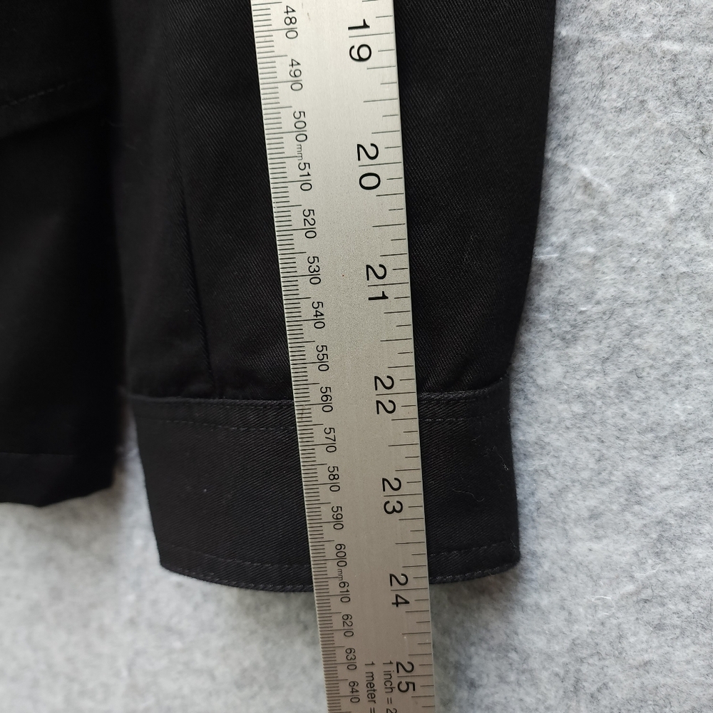 ZADIG & VOLTAIRE Kayak Skull Military Field Jacket In Black Gold Skull - Picture 12 of 13